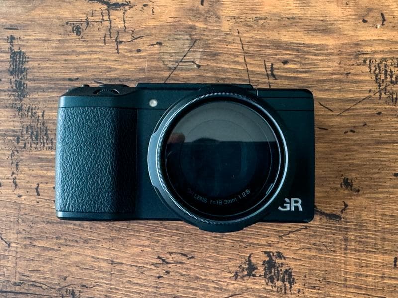 RICOH GRII　フードアダプターGH-3：BLACK MIST No5