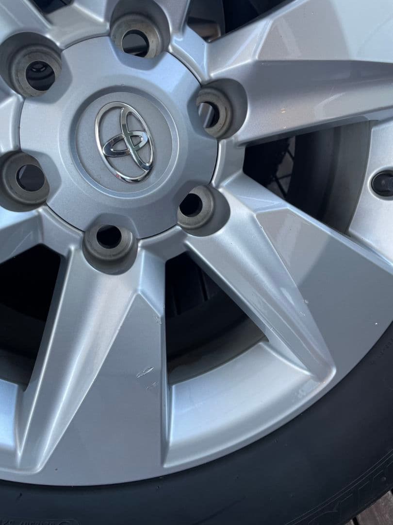 プラド後期　純正ホイールタイヤセット （1本分）150系後期プラド