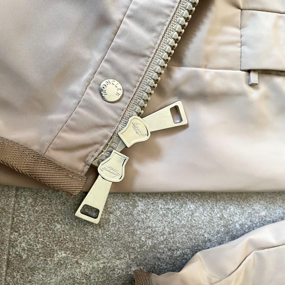 極美品★モンクレール　LEBRIS ロングパーカー　レディース　ベージュ系　1