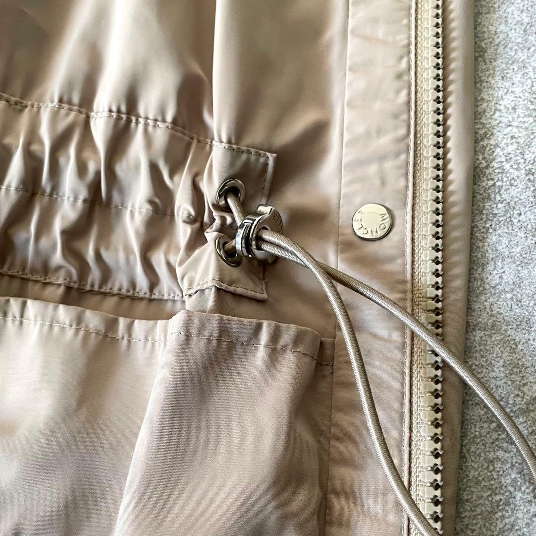 極美品★モンクレール　LEBRIS ロングパーカー　レディース　ベージュ系　1