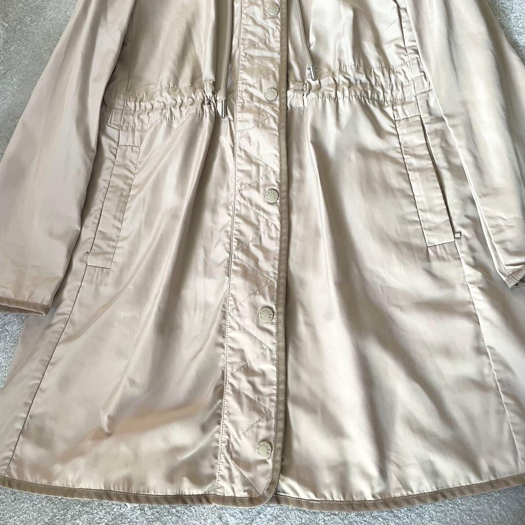 極美品★モンクレール　LEBRIS ロングパーカー　レディース　ベージュ系　1