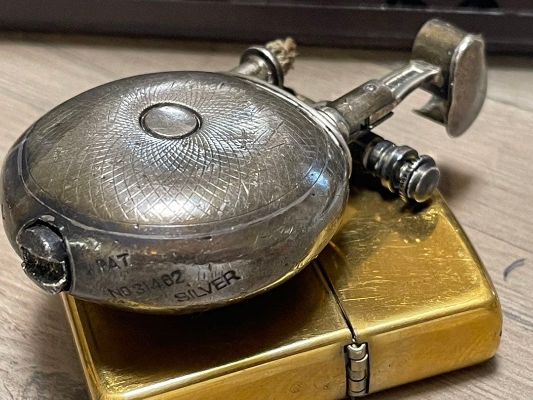 ダンヒル 【シルバー】 オイルライター アンティークライター