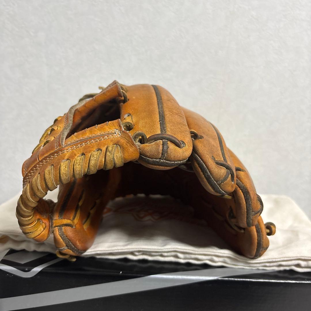 久保田スラッガー グローブ 内野手用 オレンジ 硬式用 最終値下げ！