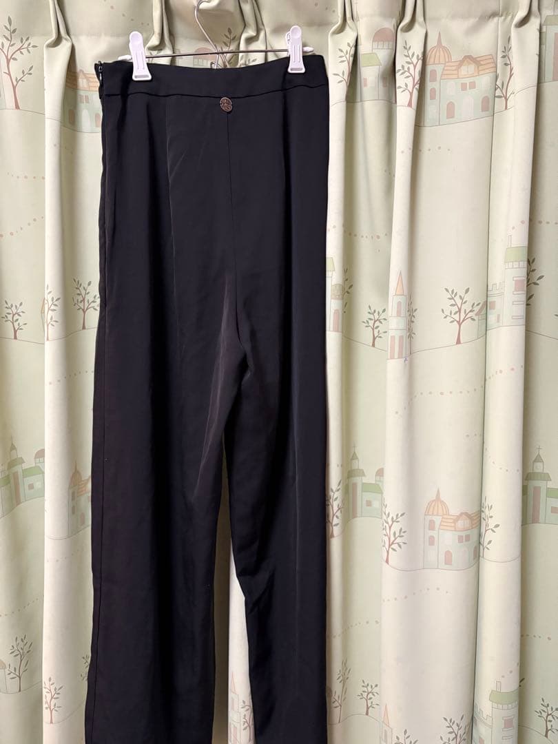 dance queen 黒 クロスデザイン レッスンウェア