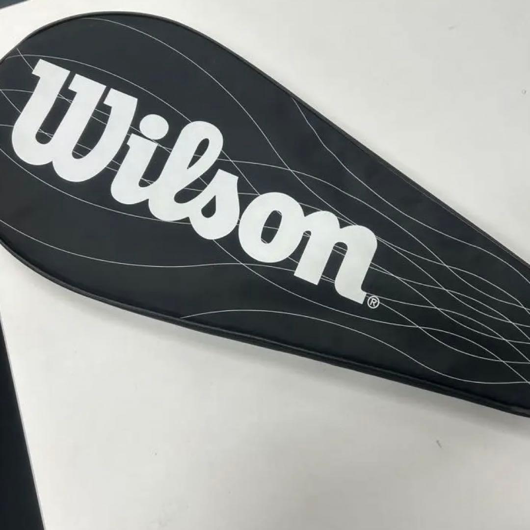 Wilson テニスラケット オレンジ/ブラック