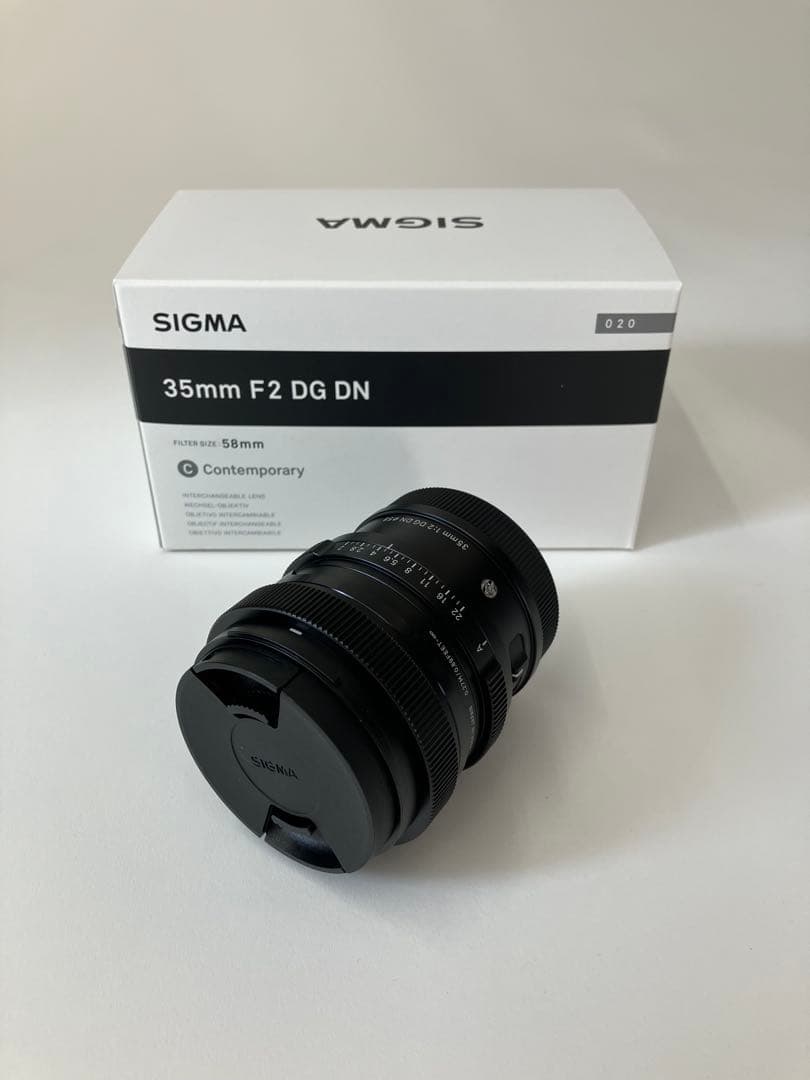 【美品】SIGMA 35mm F2 DG DN（Lマウント）