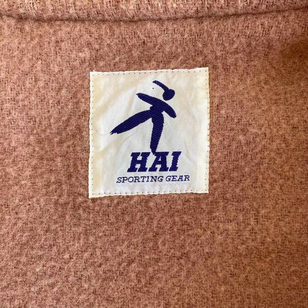 【HAI SPORTING GEAR】ビンテージ　ダッフルコート【M】ロング　毛