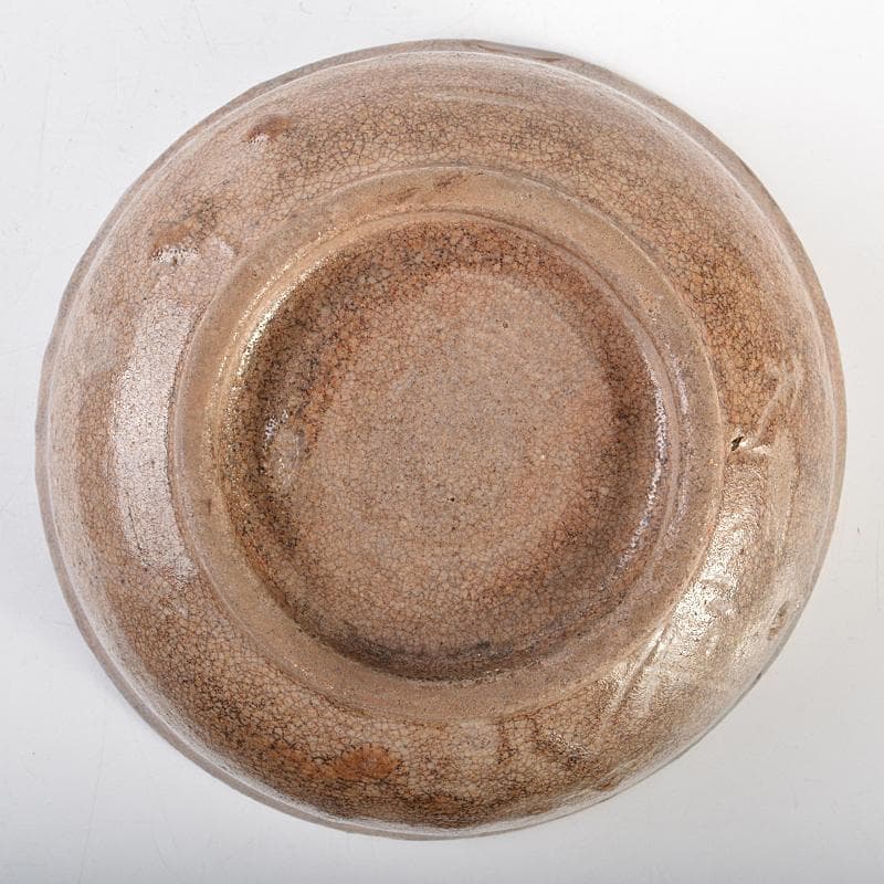 朝鮮美術　李氏朝鮮　後熊川茶碗　時代箱付　M　R7468