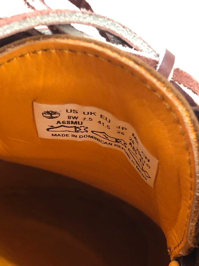 ゆ Timberland × BEAMS 別注 モカシンシューズ