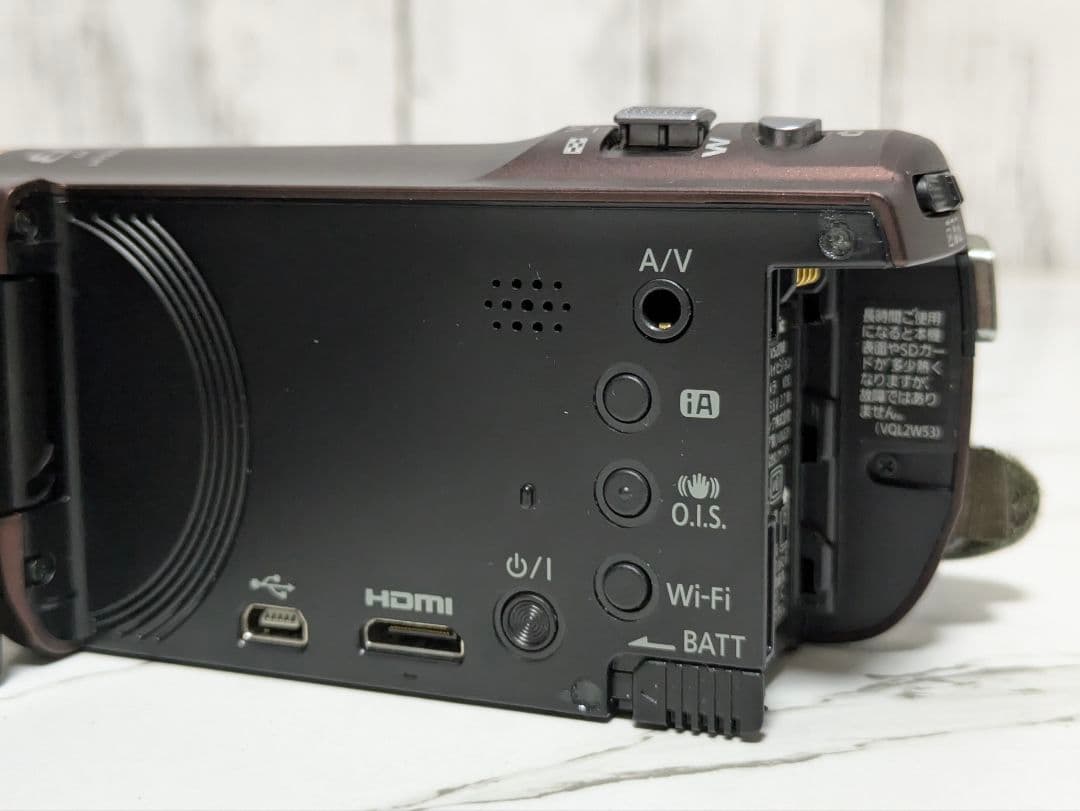 Panasonic　HC-V520M　Wi-Fi機能付き
