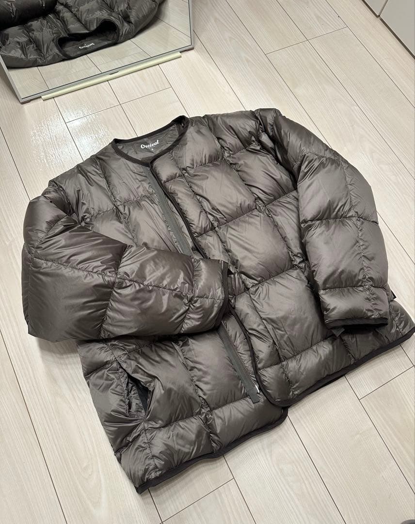 ORCIVAL PERTEX(R) キルトダウンノーカラーブルゾン