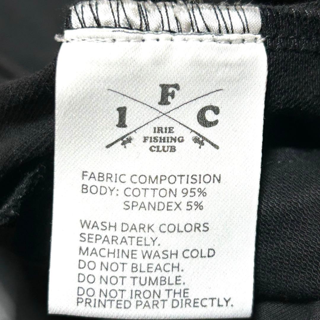 アイリーフィッシングクラブ　パーカー　フーディー　L ブラック　ストレッチ