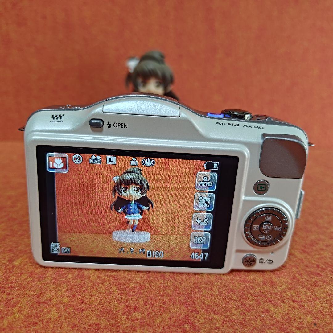 パナソニック/ルミックス/DMC-GF3-W/動作確認済み/付属品あり