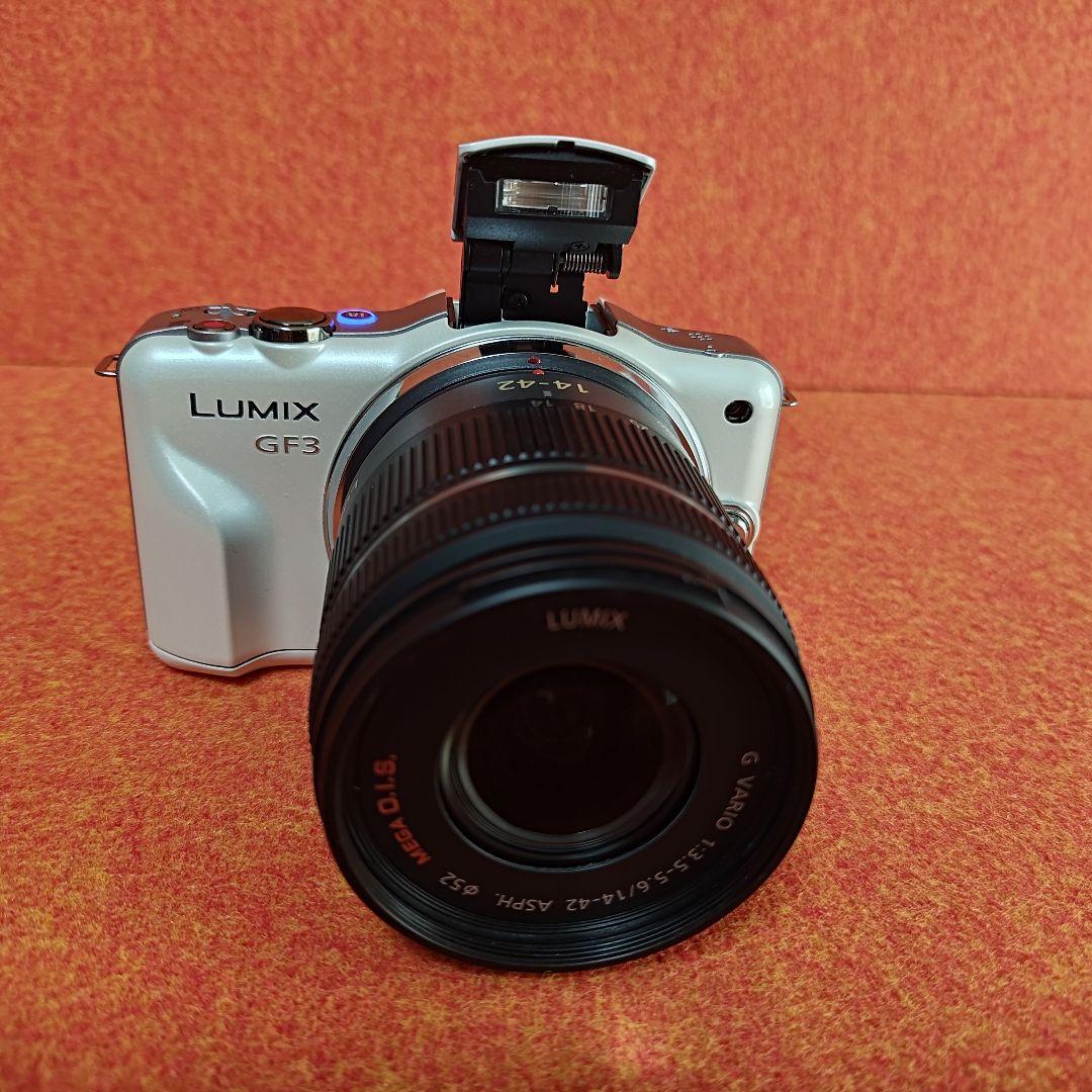 パナソニック/ルミックス/DMC-GF3-W/動作確認済み/付属品あり