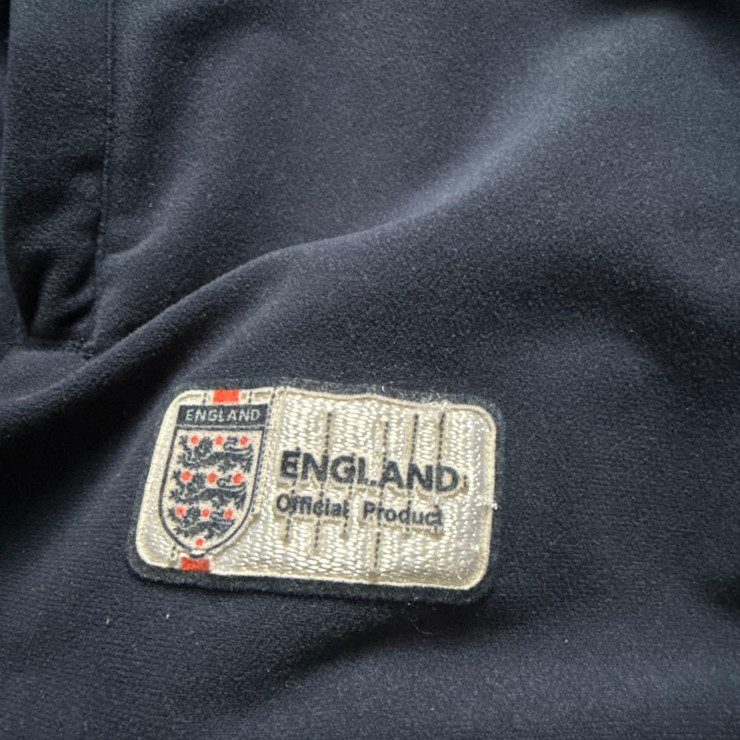 UMBRO アンブロ イングランド代表 トラックジャケット 紺 刺繍ロゴ 00s