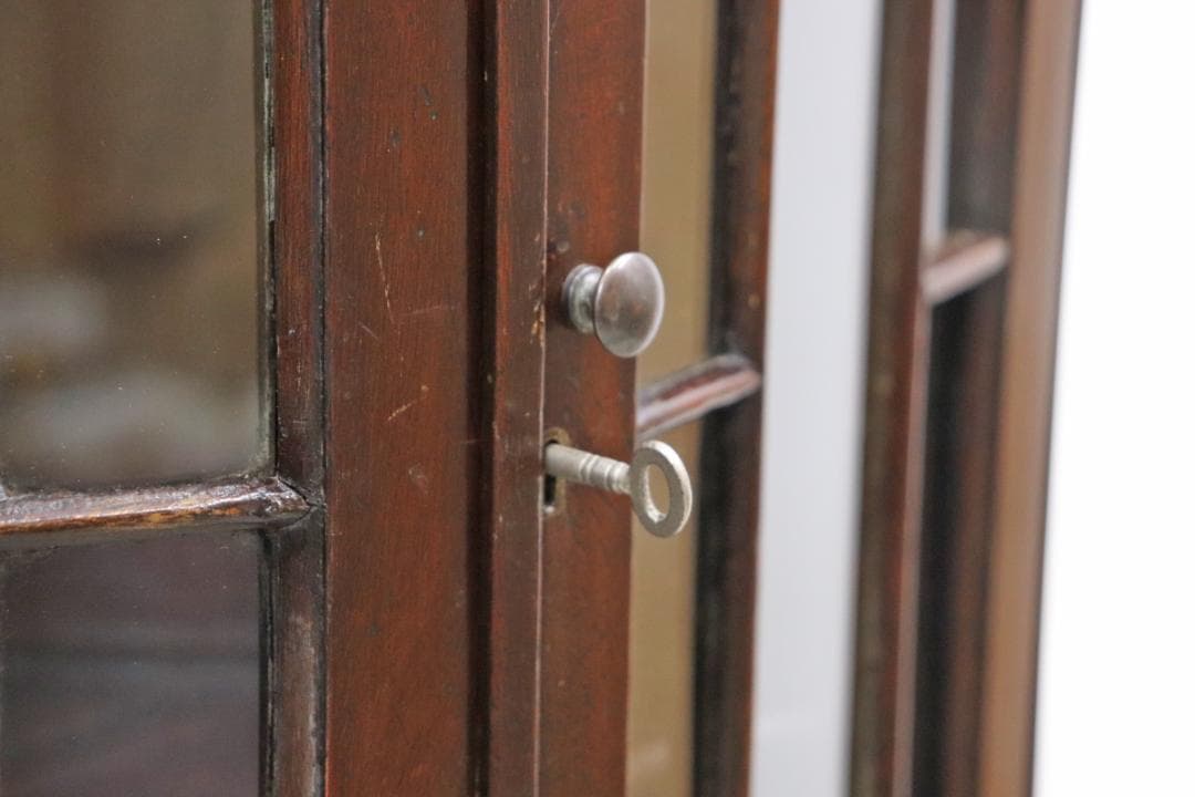 英国 イギリス ヴィンテージ マホガニー クラシカル コーナーキャビネット 収納