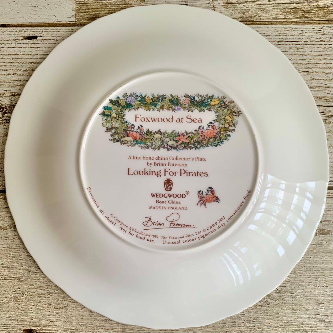 フォックスウッドものがたり Lookin For Piratesプレート 絵皿