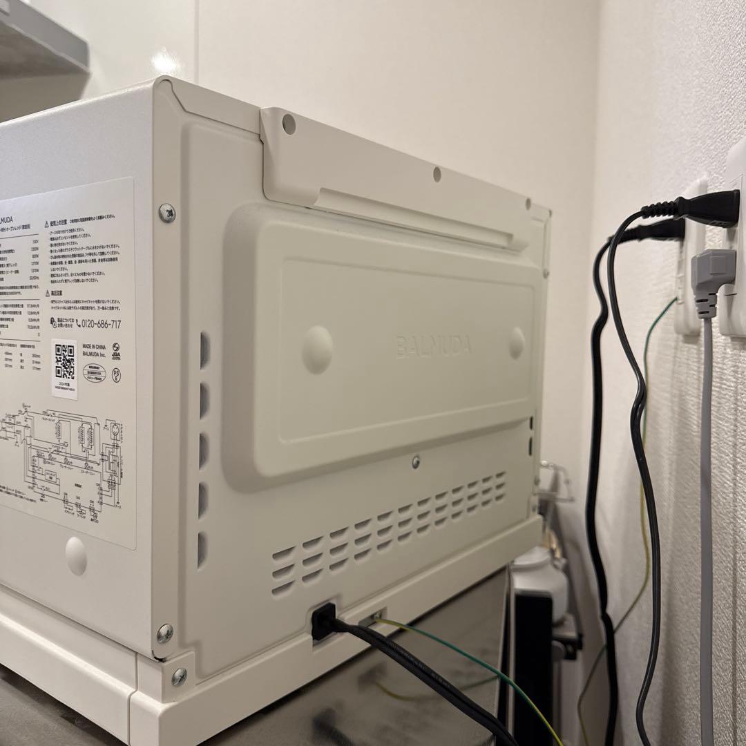 BALMUDA The Range K09Aホワイト 電子レンジ