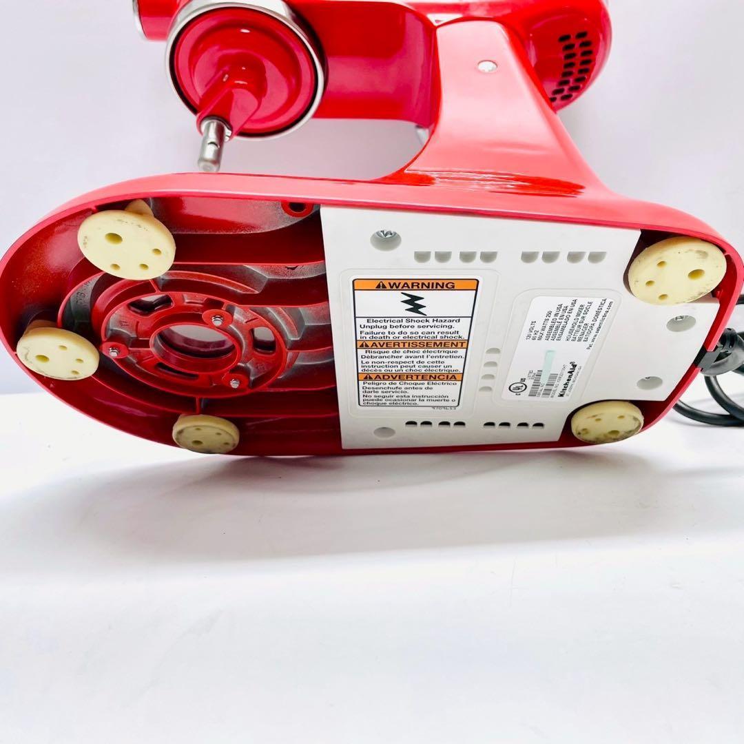 美品　キッチンエイド　アルチザン　スタンドミニミキサー9KSM3311XHT