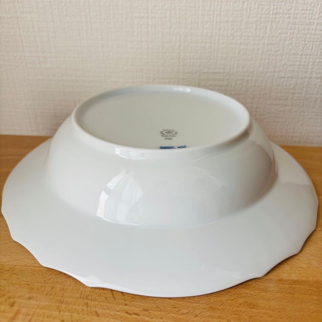 ⚫︎廃盤品　ロイヤルコペンハーゲン　ブルーフラワーカーブ　深皿　　　　　　　ラ上