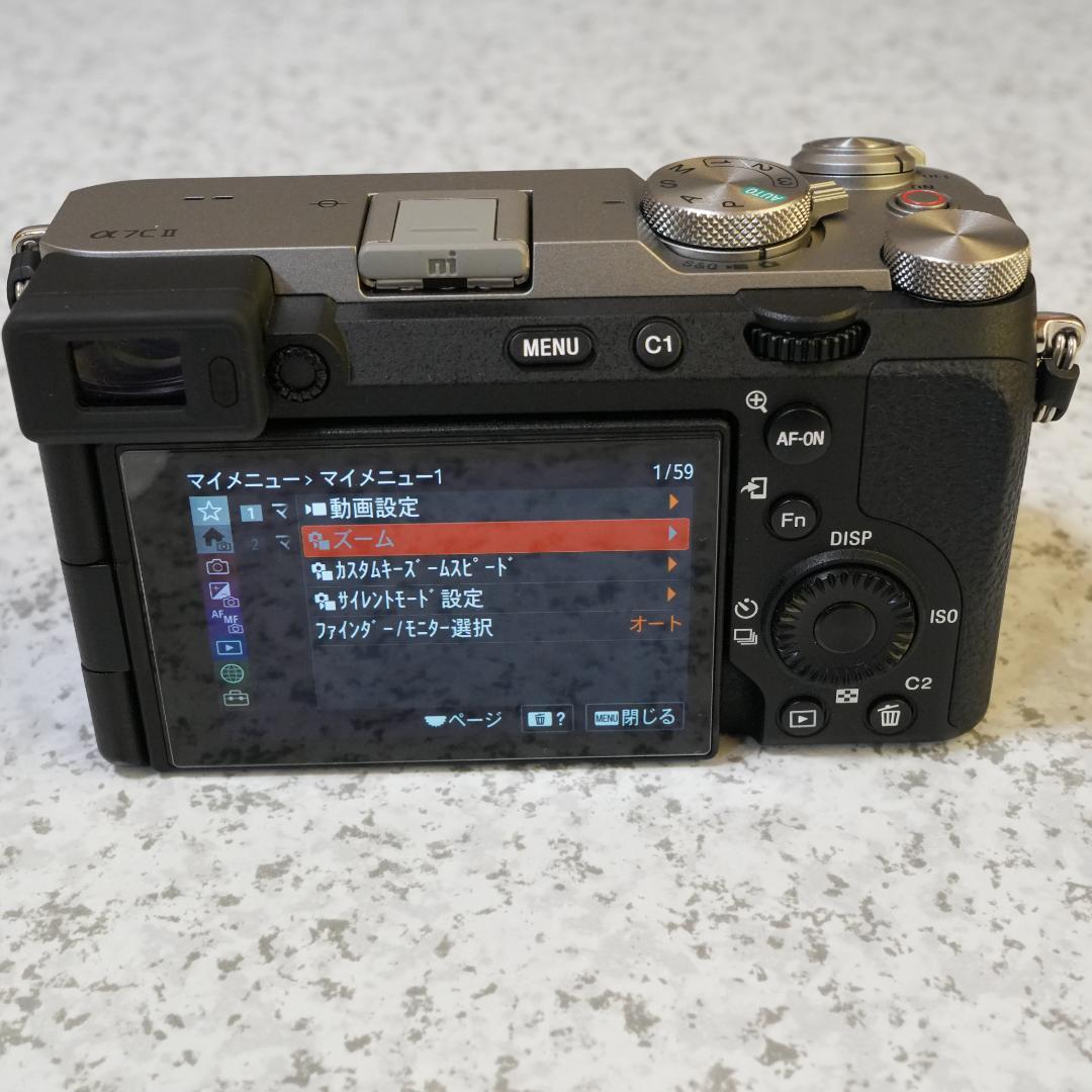 SONY α7CII シルバーボディ ILCE-7CM2