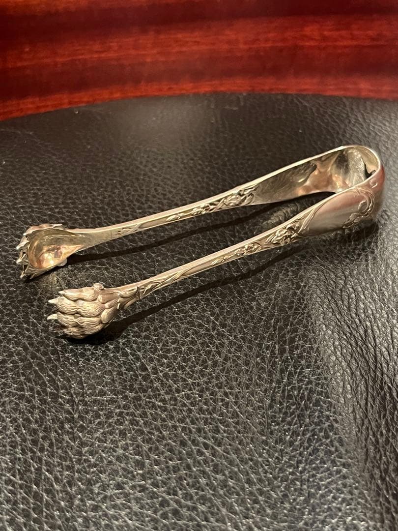 ピュイフォルカ　純銀製　950 トング　フランスアンティーク　スターリング