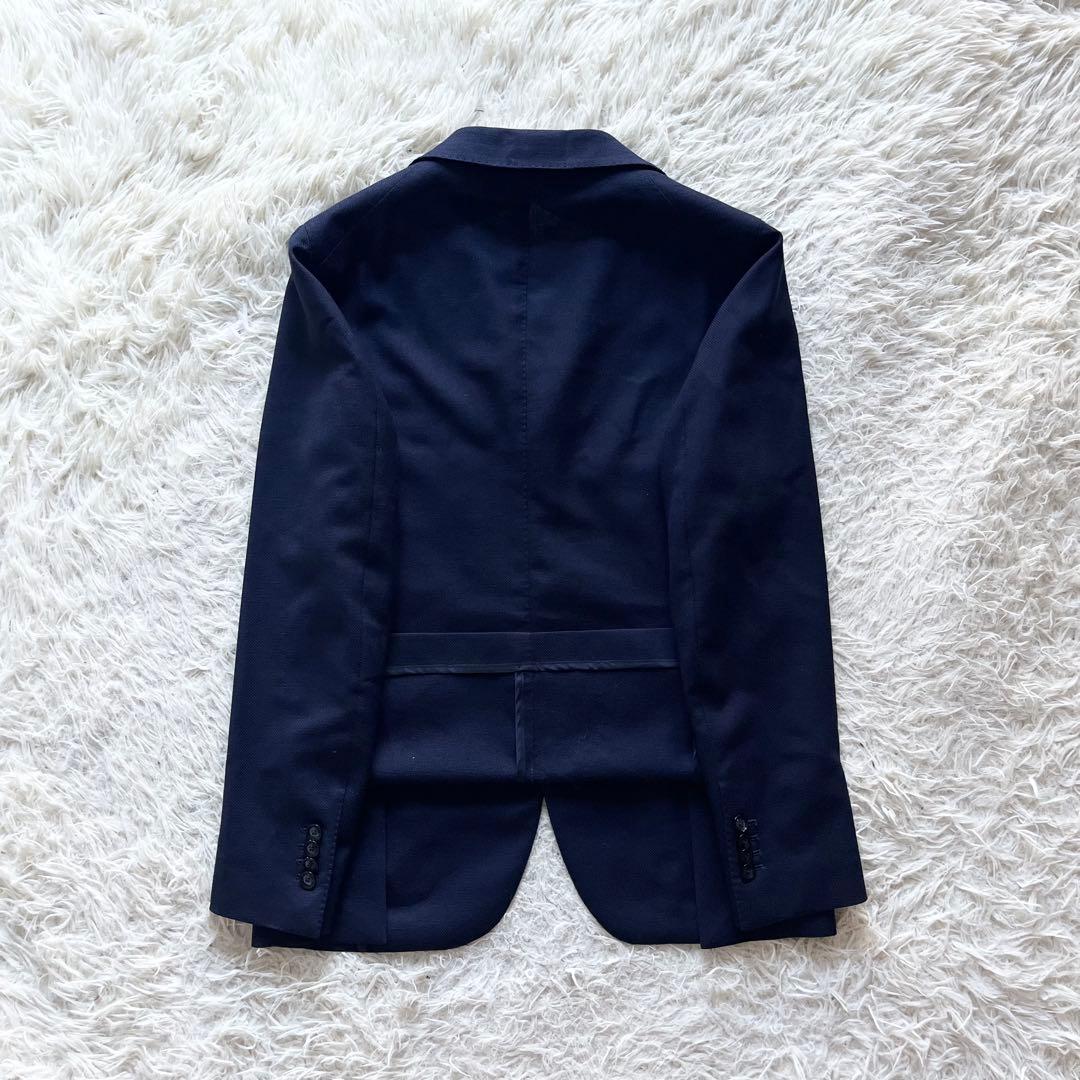 <美品>TAGLIATORE REDA生地 ネイビー ウール ジャケット 44