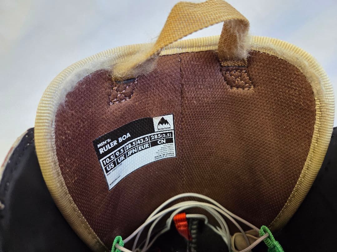 28.5㎝ BURTON Ruler BOA　スノーボードブーツ