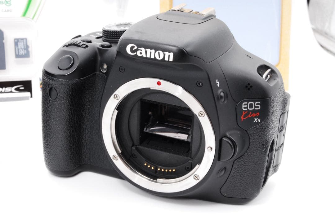 ❤️スマホ転送⭐️Canon eos kiss X5 初心者/本格撮影/すぐ使える☘️