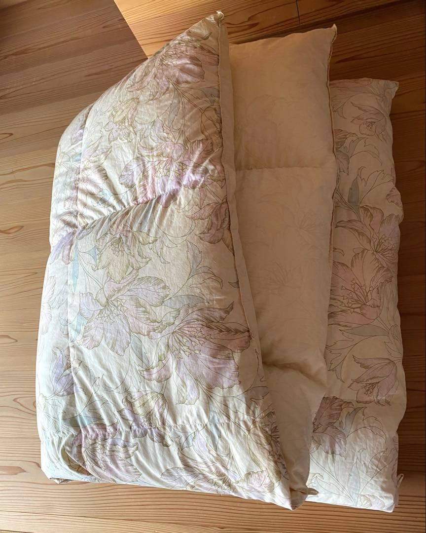 日本製　高級羽毛掛布団　ホワイトグース90%