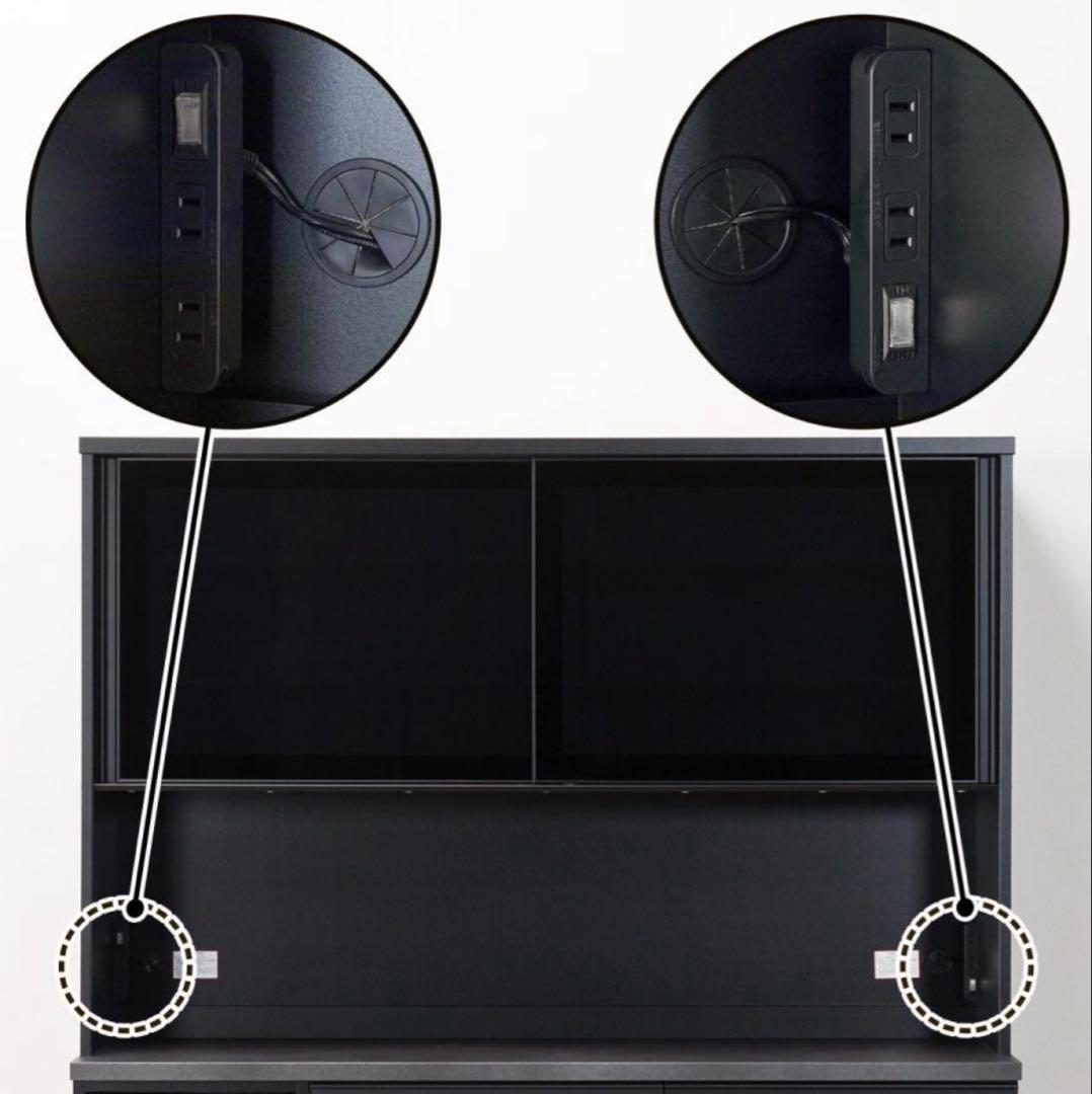 ニトリ キッチンボード 食器棚　RIGARE リガーレ 幅160cm 【美品】