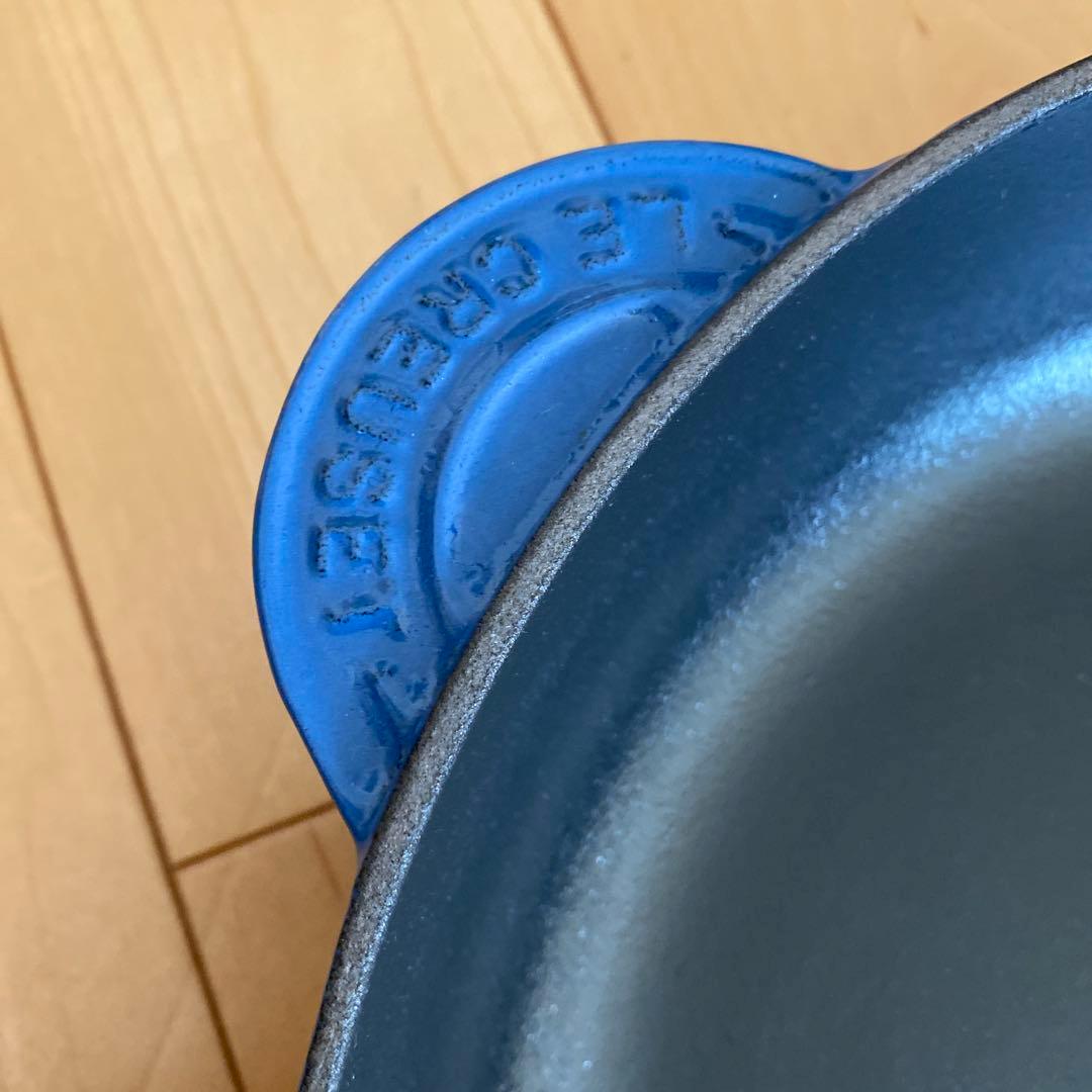 ル・クルーゼ 木製取手 フライパン28cm