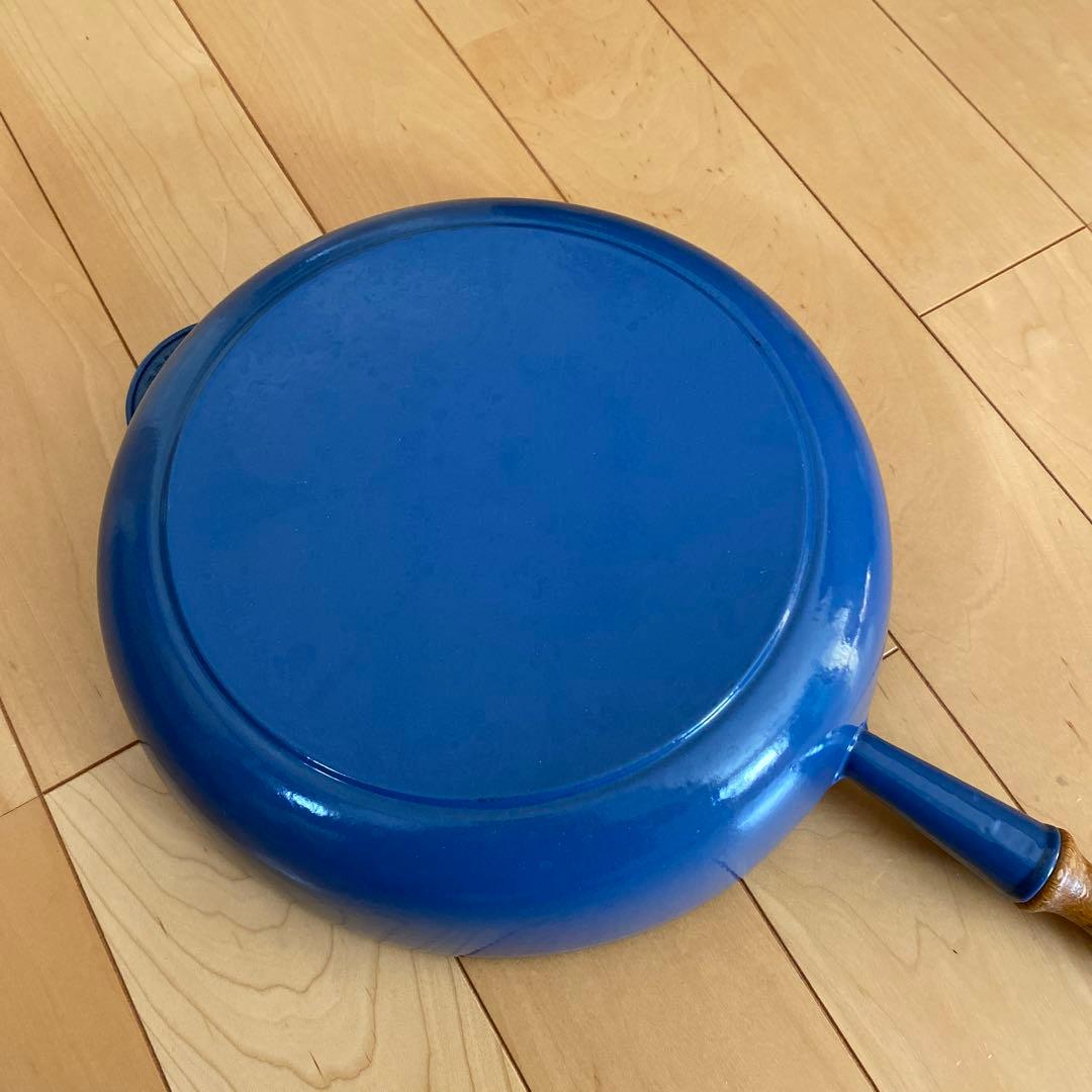 ル・クルーゼ 木製取手 フライパン28cm