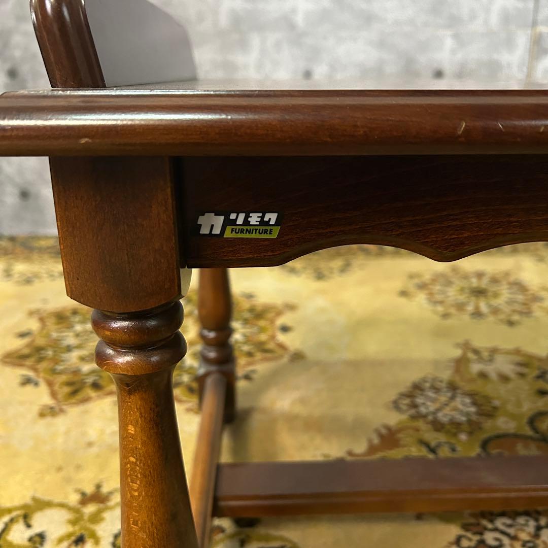 ꧁カリモク家具 karimoku꧂オールドカリモクテレフォンベンチ