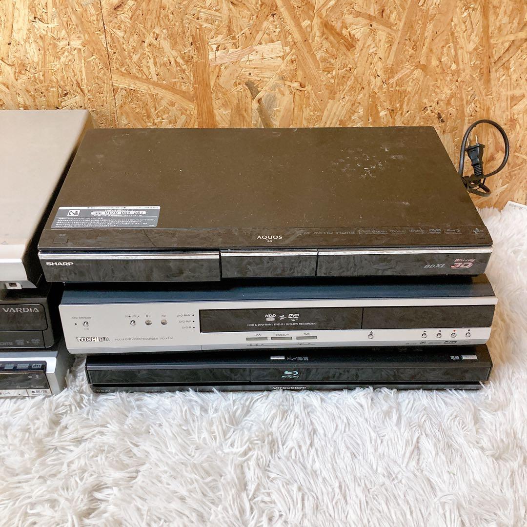 DVDレコーダー　ブルーレイレコーダー　ジャンク　まとめ売り　6台セット
