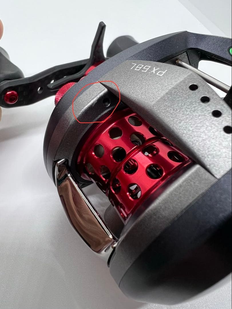 KTF★ピクシー★スーパーフィネス★左ハンドル★レッド★PX68L★ダイワ★レア