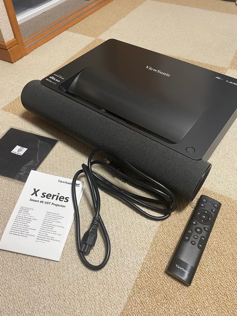 j*s様 ViewSonic X2000B-4K 超短焦点 レーザープロジェクタ