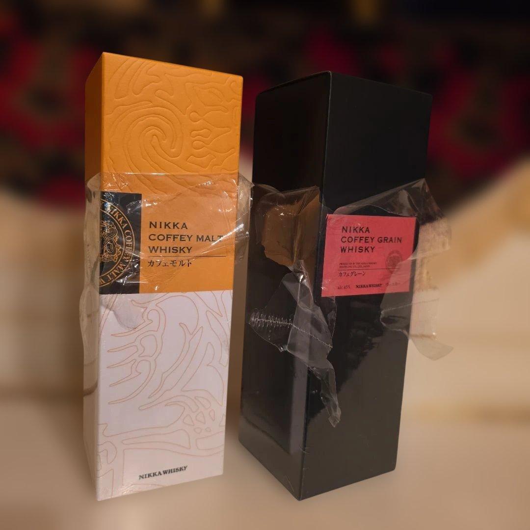 [NIKKA] <品薄状態> COFFEY モルト&グレーン(新品商品) 2本