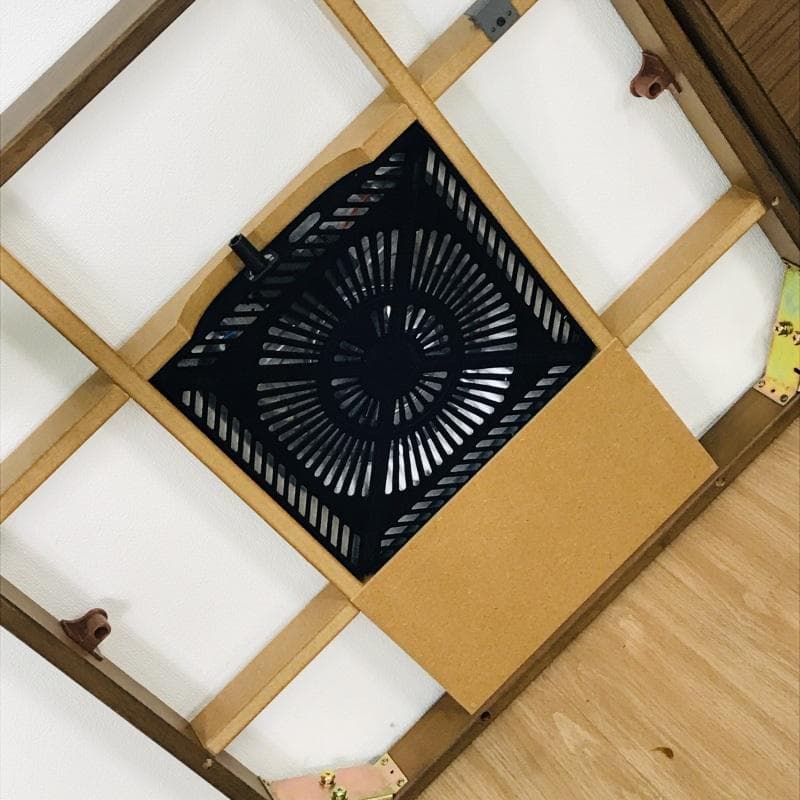 ソファーでも使える　4段階高さ調整リビングこたつ75