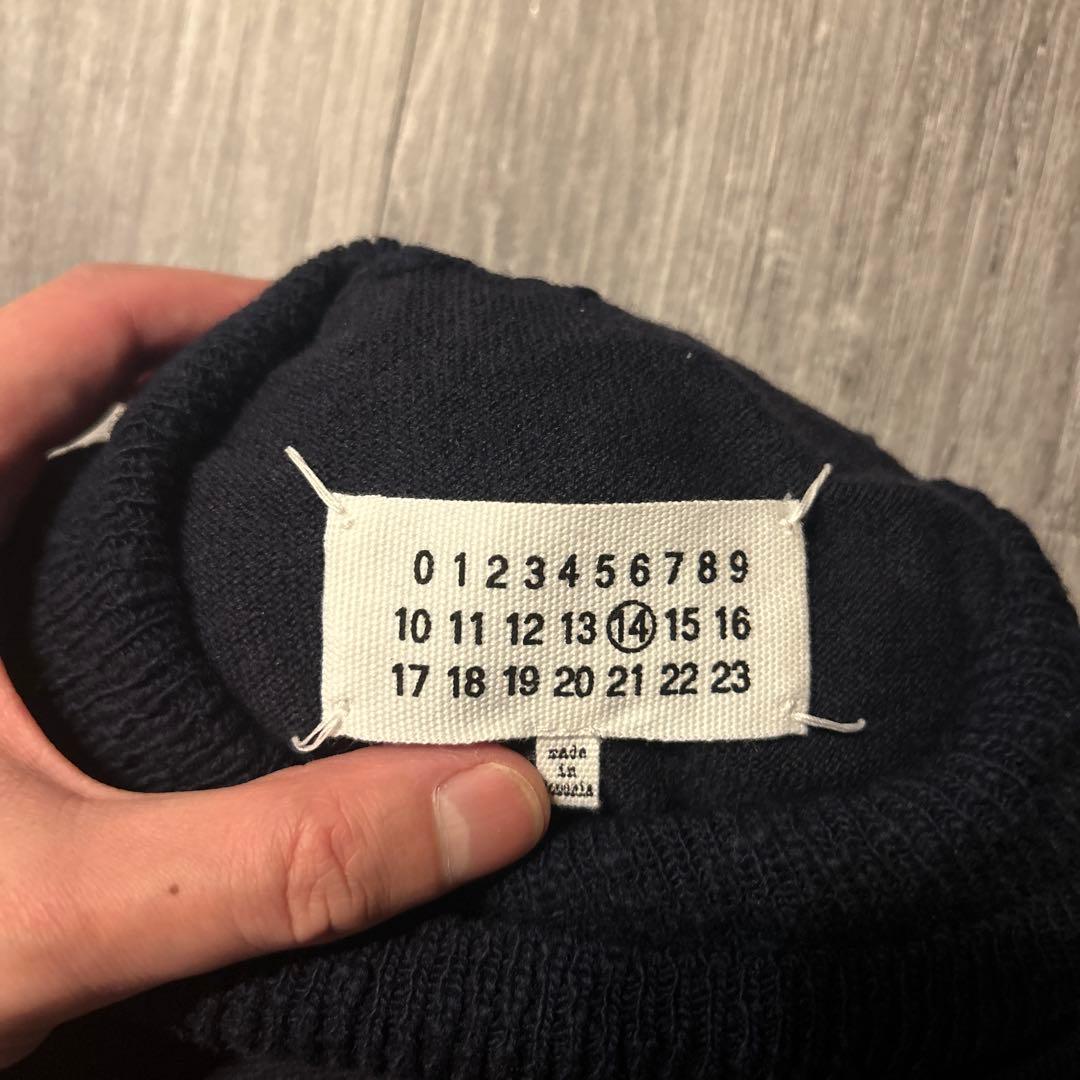 17aw マルジェラ サイドリブニット セーター タートルネック