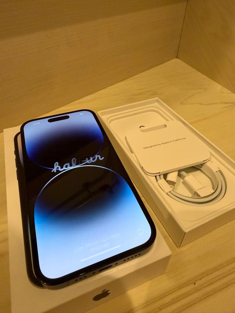 【美品】iPhone 14 Pro 黒 512GB 本体 SIMフリー　箱付き他