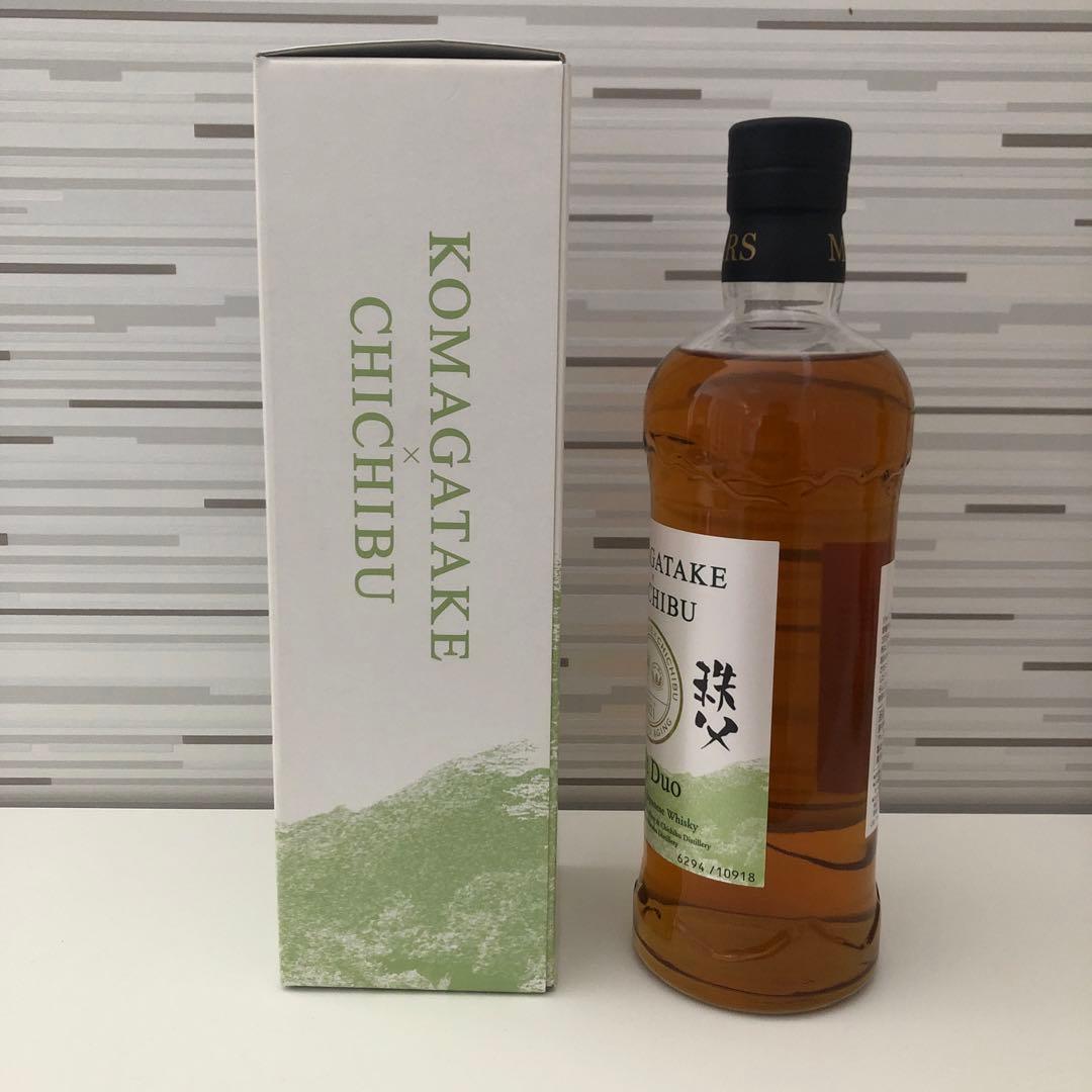 『駒ヶ岳 × 秩父』と『津貫×厚岸』の入手困難2本セット（箱付）