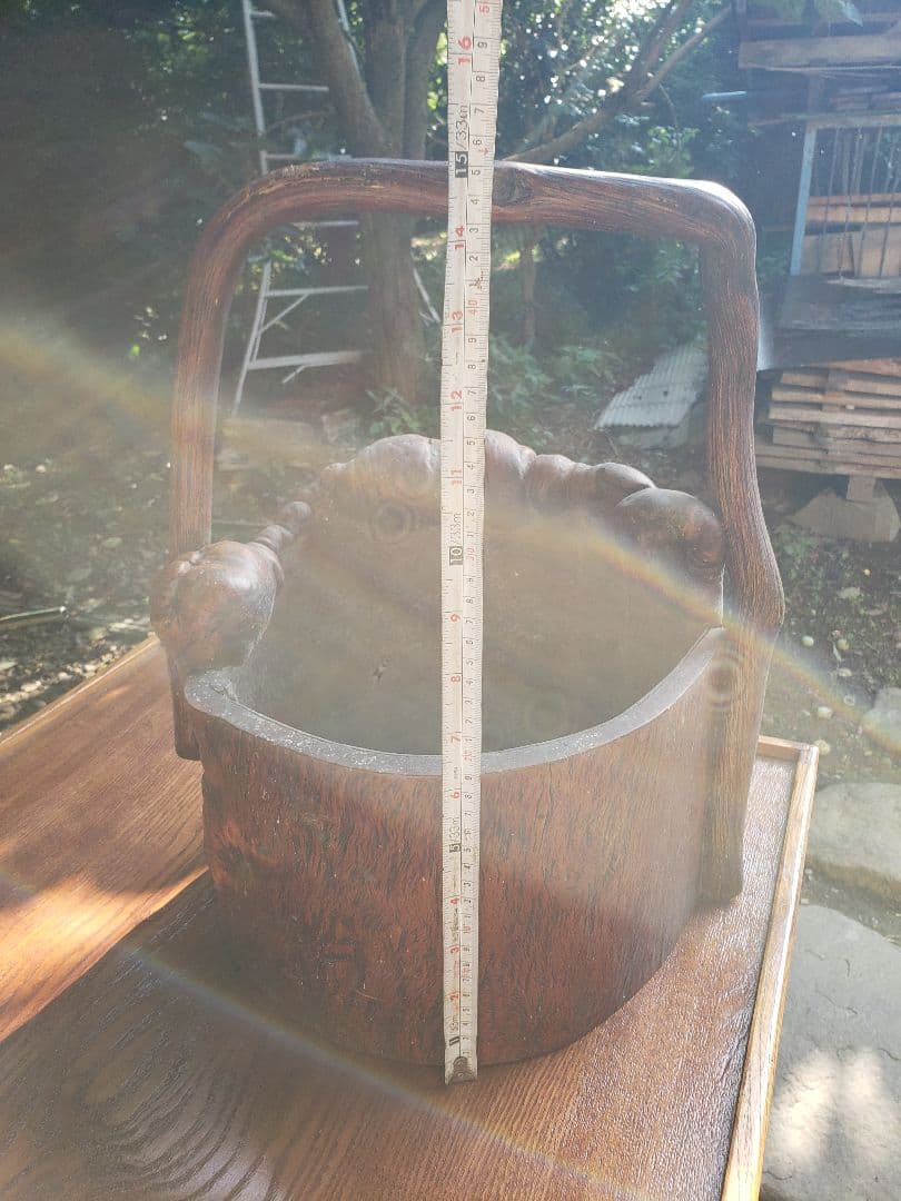 火鉢 ケヤキ 移動用