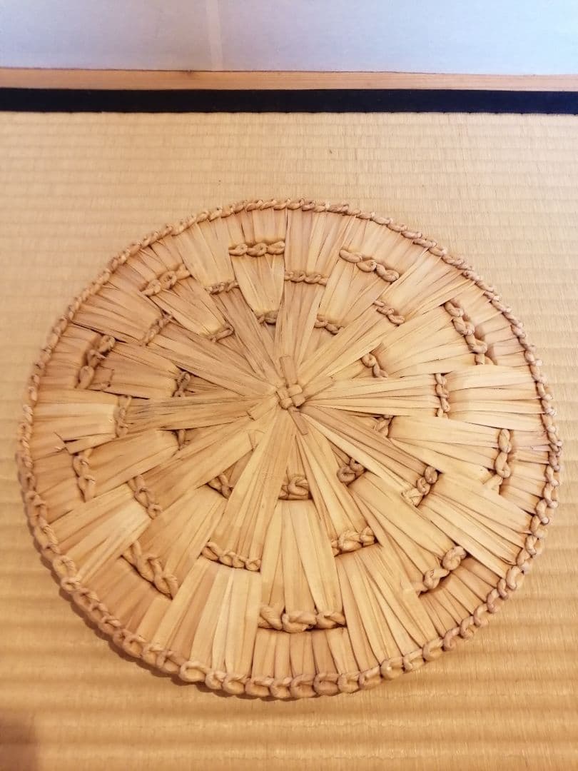 【茶事道具】露地円座　五客組　水屋道具485