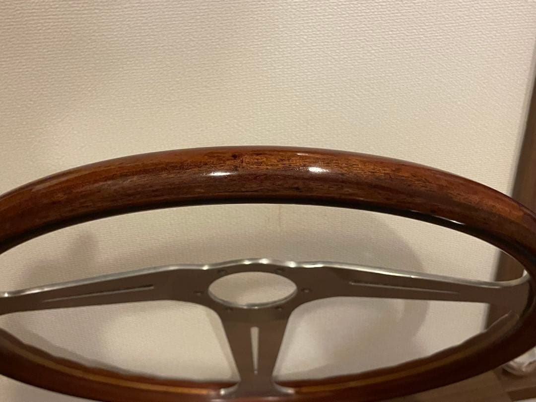 当時物正規品 【大径 希少】φ39 ナルディクラシックウッドステアリング