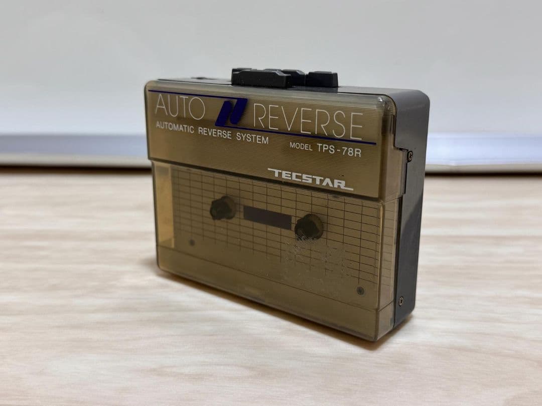 TECSTAR TPS-78R カセットプレーヤー AUTO REVERSE