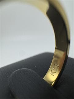 K18ゴールド シンプルリング1.94g 11号