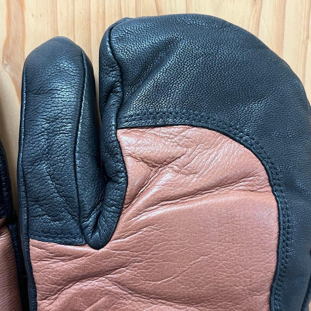 一度使用の美品　ヘストラ　ミトングローブ　スリーフィンガー　ゴアテックス　6