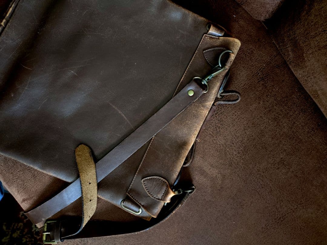 ビンテージレザーバック、ダブルアールエルジュディーオーガー好きな方に