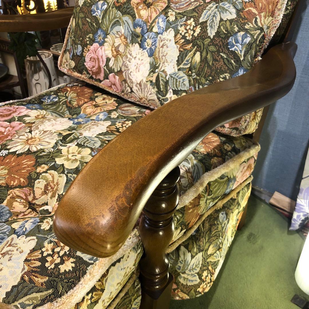 みねちゃん Sale 美品　キツツキマーク　ヴィンテージ 穂高アームチェア